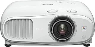 Epson Projector 3LCD, 4K PRO-UHD, 3000 Lumens, 500 Inch Display, Home Cinema, Streaming and Gaming Projector White - EH-TW7000