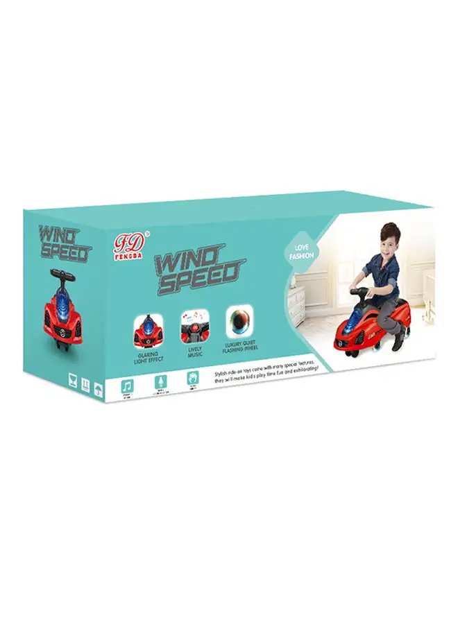 Fengda Kids Wind Speed Car With Light And Music Assorted