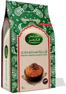 Green Farms Mazza Indian Basmati Rice, 5Kg - Pack of 1