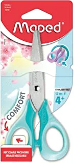Maped Sensoft Stainless Steel Scissors, Pink/Silver