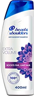 Head & Shoulders Extra Volume Anti-Dandruff Shampoo for Fine and Limp Hair, 400 ml