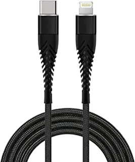 Datazone Iphone Charging Cable Type-C To Lightining,For Iphone 12(Black)