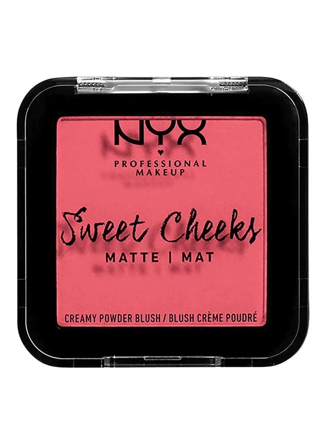 NYX PROFESSIONAL MAKEUP Sweet Cheeks Creamy Powder Blush Matte Day Dream 