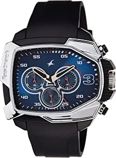 Fastrack Blue Dial Chronograph Watch For Men