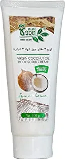 Bio Way Virgin Coconut Oil Body Salt Scrub Cream 100 ml