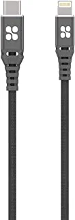 Promate Usb‐C To Lightning Data And Charge Cable, 1.2 Meter - Grey