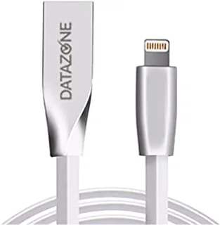 كبل USB من داتازون iPhone متوافق مع iPhone 11 Pro / 11 / XS MAX / XR / 8/7 / 6s / 6 / Plus ، iPad Pro / Air / Mini ، iPod touch -DZ-IP-120 (أبيض)