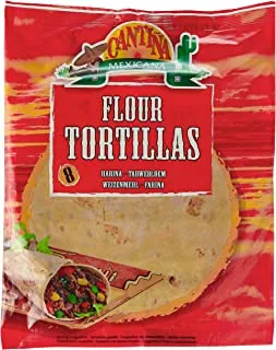 Cantina Mexicana Flour Tortillas 8, 340 G, Pack Of 1
