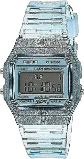 Casio Unisex Youth Digital Watch, F-91Ws-2Df, Light Blue