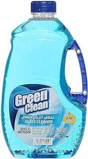 Green Clean (Al Emlaq) Glass Cleaner 2 Ltr Blue(Pack Of 1)
