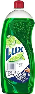 Lux Sunlight Dishwash Liquid, for sparkling clean dishes, Regular, tough on grease & mild on hands, 1250ml