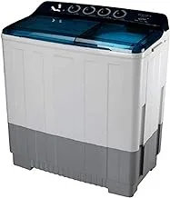 Geepas 18 Kg Twin Tub Washing Machine | Model No GSWM6491, min 2 yrs warranty