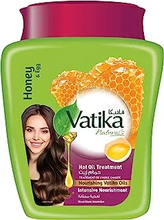 Vatika Naturals Intensive Nourishment Hammam Zaith Hot Oil Treatment 500g | Hair Mask Infused with Honey & Egg | For Deep Hydration & Moisturization
