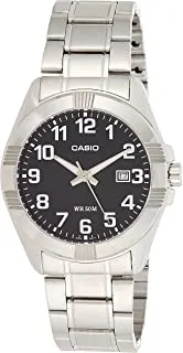 Casio Men's Black Dial Stainless Steel Analog Watch - MTP-1308D-1BVDF