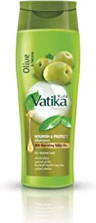 Vatika Naturals Nourish and Protect Shampoo 200ml | Natural & Herbal | Enriched with Olive and Henna | For Normal Hair