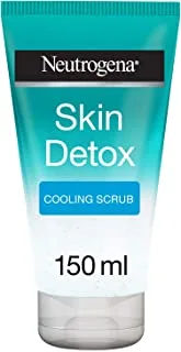 Neutrogena Skin Detox, Cooling Scrub, Glycolic Acid For All Skin Types, 150ml