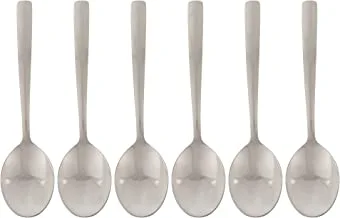 Royalford RF10067 6Pc Ss Tea Spoon - Mirror Polished| Ergonomic Handle | Stainless Steel Material | PeRFect For Home, Hotel, Restaurant & More