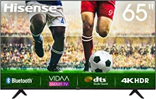 Hisense 65 Inch TV 4K UHD Smart TV with Netflix Youtube And Shahid Bulit-In HDR DTS Tuner DVB-T2/S2 - 65A7100FS