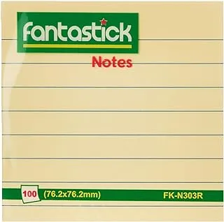 Fantastick Sticky Notes 3x3 Rulled FK-N303R - 12 PCS