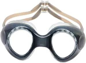 نظارة سباحة هيرموز جونيور قطعة واحدة ، لون الشاي