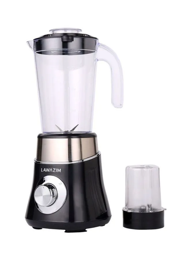 LAWAZIM 2-In-1 Two Speed Food Blender 0 L 300 W 05-2103-02-WH White/Clear/Gold
