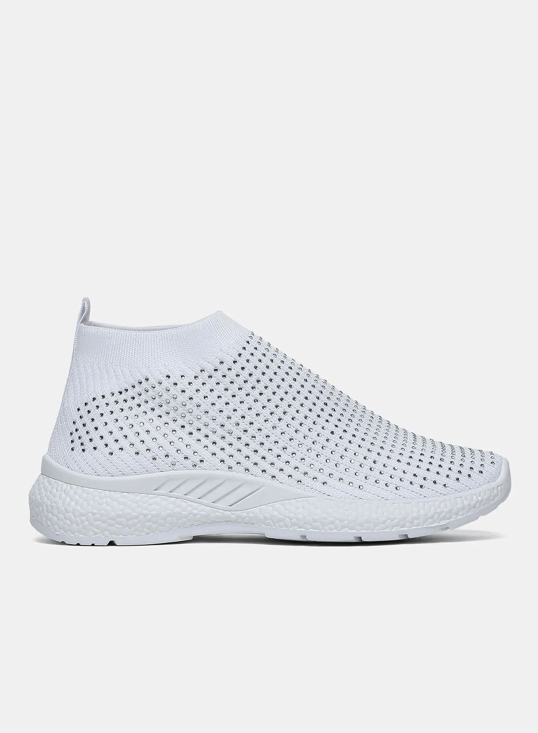 Athletiq Casual High Top Sneakers White