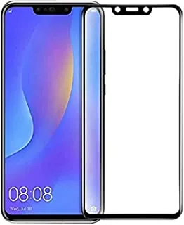 3-Pack Huawei Nova 3i Screen Protector, 9H Hardness HD Clear Tempered Glass Screen Protector for Huawei Nova 3i (P Smart) Smartphone, Black