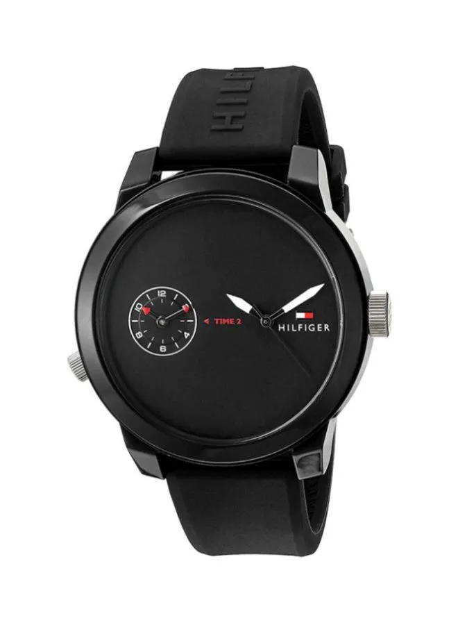 TOMMY HILFIGER Men's Water Proof Rubber Analog Watch 1791326