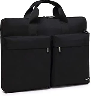 Datazone Shoulder Laptop Bag With Thick High Density Lining To Keep Your Laptop, Black Dz-Bp04Q