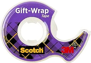 Scotch Wall-Safe Tape on a Dispenser 3/4 x 650 in (19mm x 16.5m) | Invisible | Sticks Securely | Removes Cleanly | Photo Safe | Decoration |Scotch Tape | Tape dispenser | 1 roll/dispenser