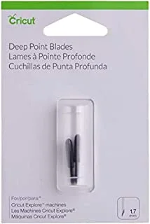 Cricut Explore/Maker Deep-Point Replacement Blades 2-pack