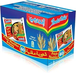 Indomie Pillow Pack Fried Noodles Mi Goreng, 40 Packs X 80 G