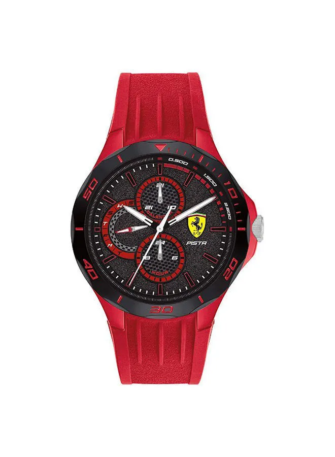 Scuderia Ferrari Men's Quartz Chronograph Wrist Watch With Calendar Display 830723