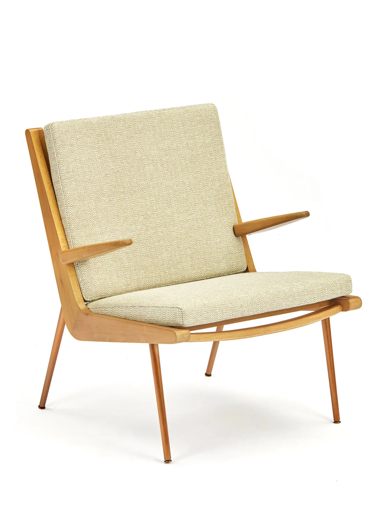 Switch Armchair - Upholstered Wooden Frame Chair Tan 700 x 730 x 800mm