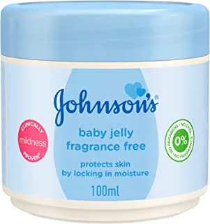 JOHNSON’S Baby Jelly, Fragrance Free, 100ml