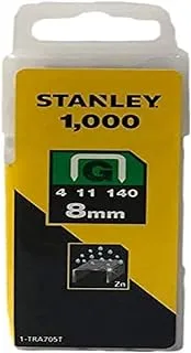 Stanley 1-Tra705T 8mm Heavy-Duty Staple (1000 Pieces)