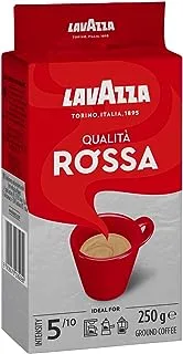 LAVAZZA Qualita Rossa Ground Coffee, 250g - Pack of 1
