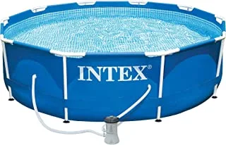 طقم حمامات سباحة بإطار معدني من انتكس - 28202