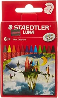 Staedtler Luna Wax Crayons 24 Per Pack