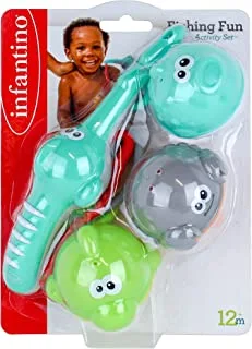 Infantino Fishing Fun Activity Set Baby Bathing Toys, Color May Vary, Assorted Colors