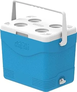 Cosmoplast Keep Cold Plastic Picnic Icebox 24 Liter - Blue