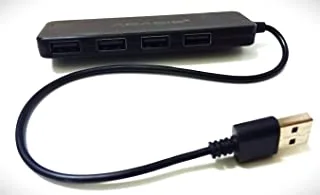 4 منافذ USB hub Support 1TB HDD Mod 1020 Hub-010 (أبيض)
