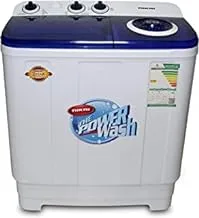 Nikai Washing Machine with Twin Tub, Model No NWM900SPN22 with 2 Years Warranty, Multi, 9 KG
