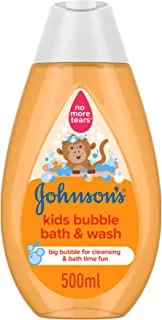 سائل استحمام وغسول الفقاعات للأطفال من جونسون ، 500 مل