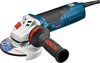 BOSCH - GWS 17-125 CIE angle grinder, 1700 Watt, 11500 rpm, 125 mm disc diameter, maximum productivity and the best user protection, anti-rotation protective guard and vibration reduction