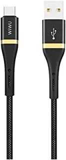 WiWU Elite Data Cable USB to Type-C 3.0 Meter - Black