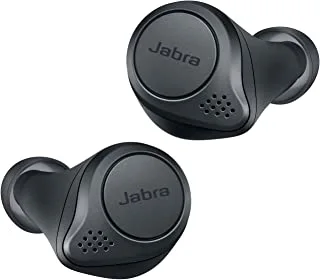 Jabra Elite Active 75T Earbuds â€“ Active Noise Cancelling True Wireless Sports Earphones With Long Battery Life For Calls And Music â€“ Gray One Size