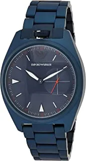 Emporio Armani Men's Three-Hand, Blue-Tone Stainless Steel Watch, AR11309