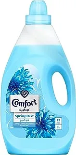 COMFORT Fabric Softener, Spring Dew, for fresh & soft clothes, 3L