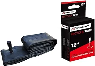 Spartan Bicycle Tube 12 Inches, Black